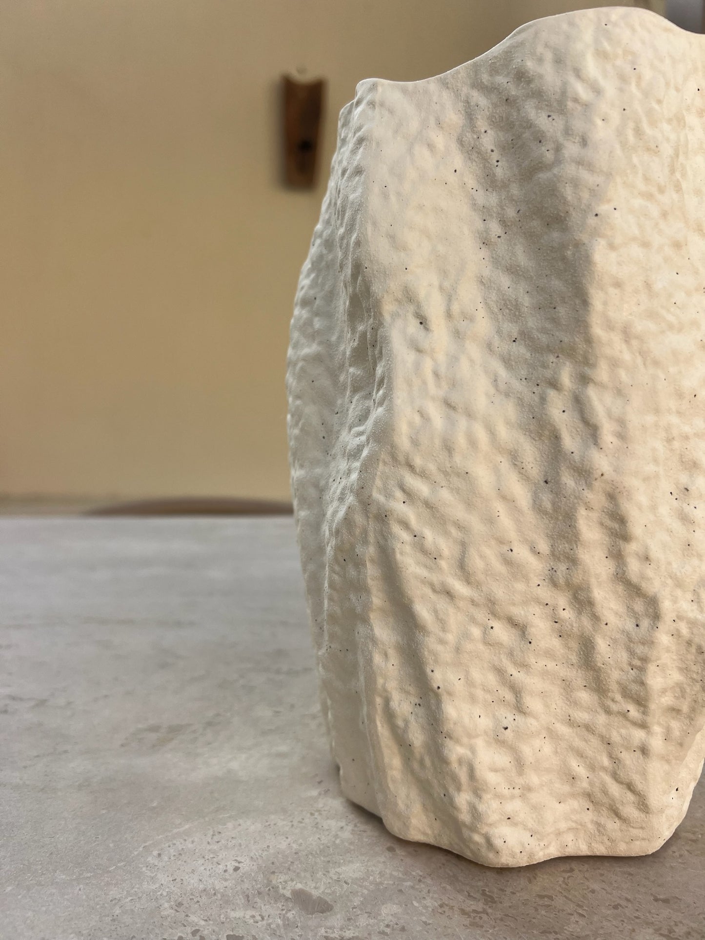 C E R A M I C White Rustic Vase