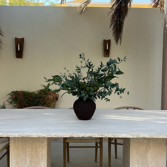 C L A Y W E L L Mini Pot (Antique Espresso Brown)