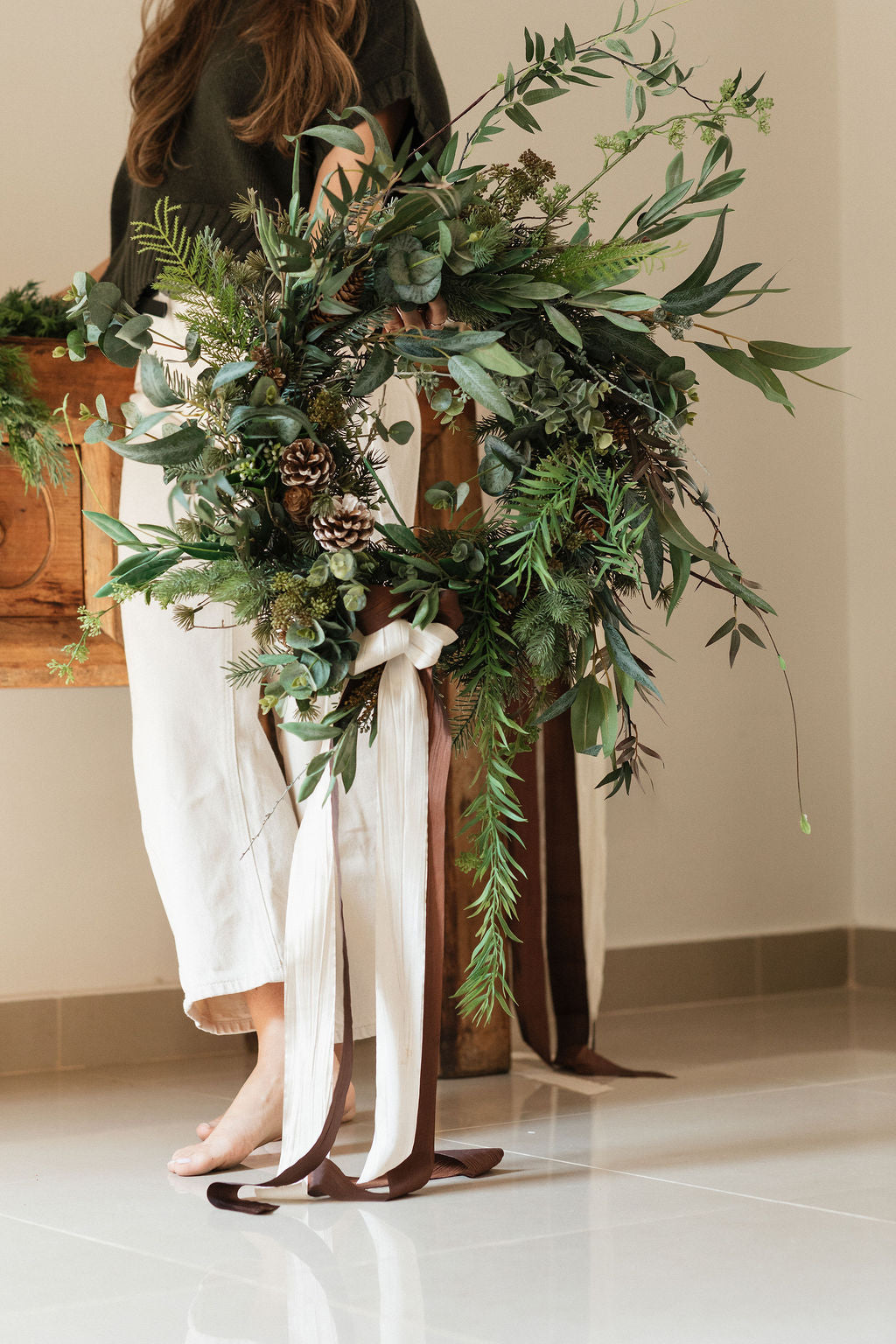 V E R D E L L E Faux Wreath - Christmas Collection