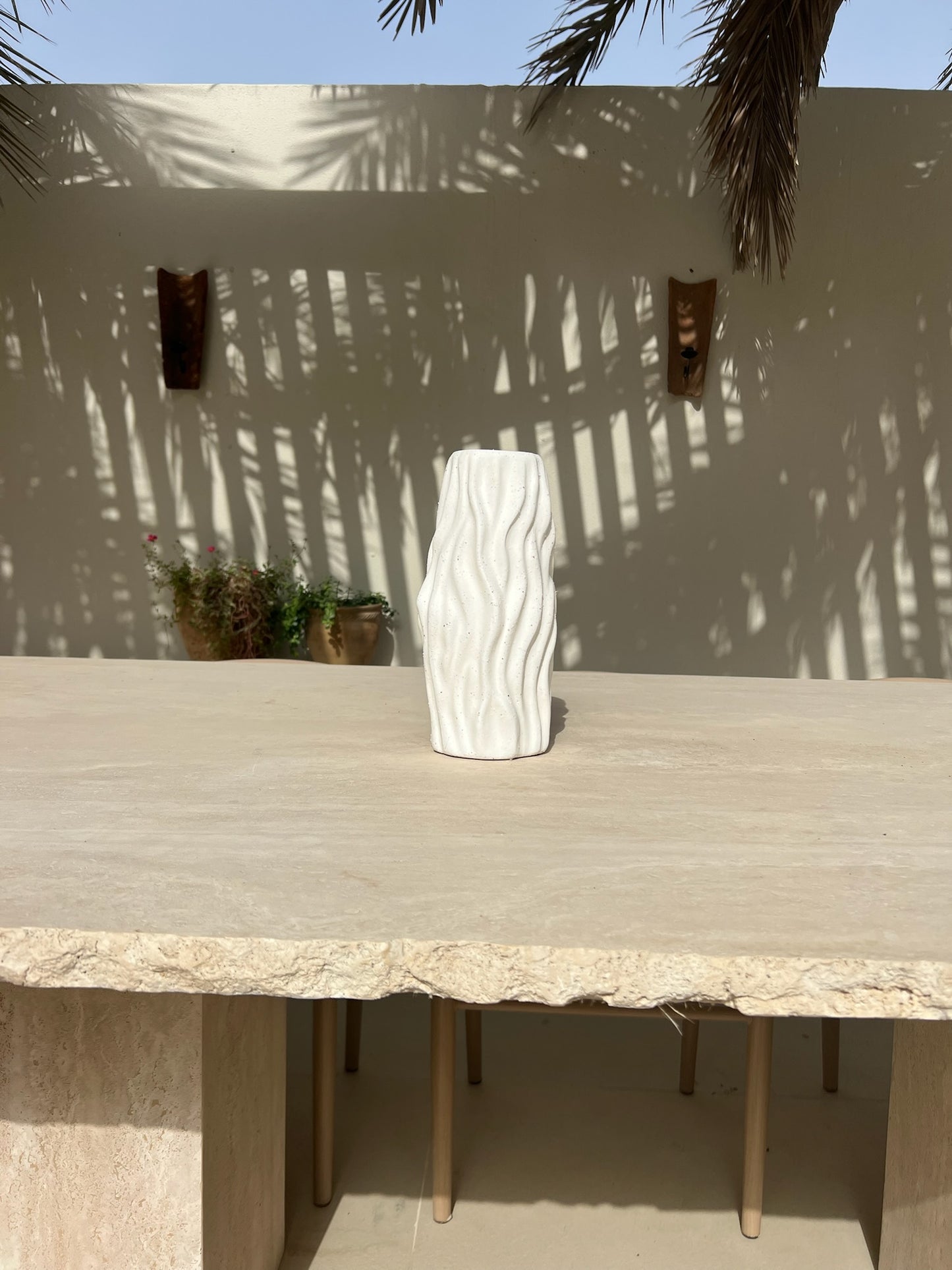 C E R A M I C Tall Ripple Vase