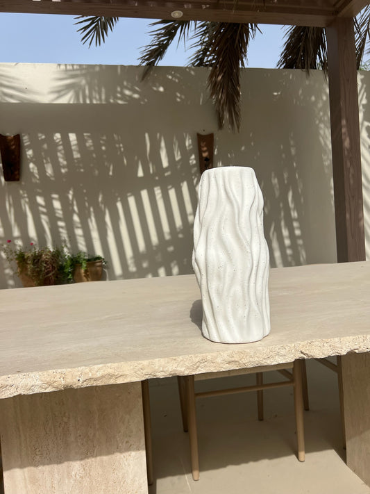C E R A M I C Tall Ripple Vase