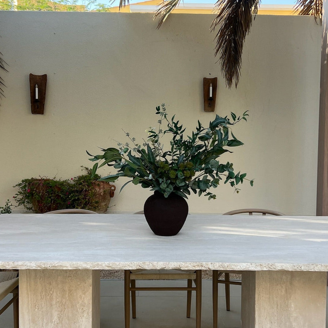 C L A Y W E L L Mini Pot (Antique Espresso Brown)