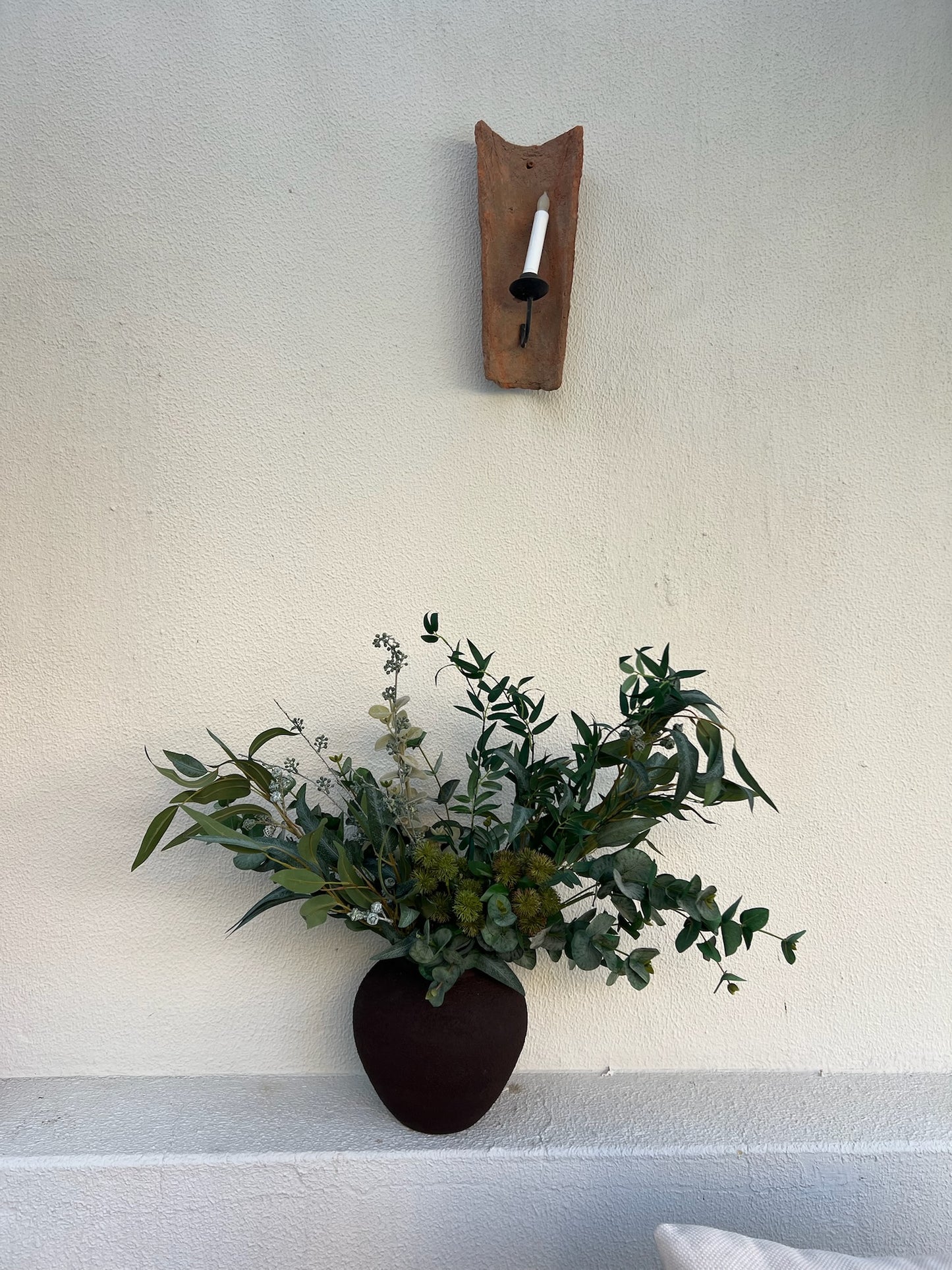C L A Y W E L L Mini Pot (Antique Espresso Brown)