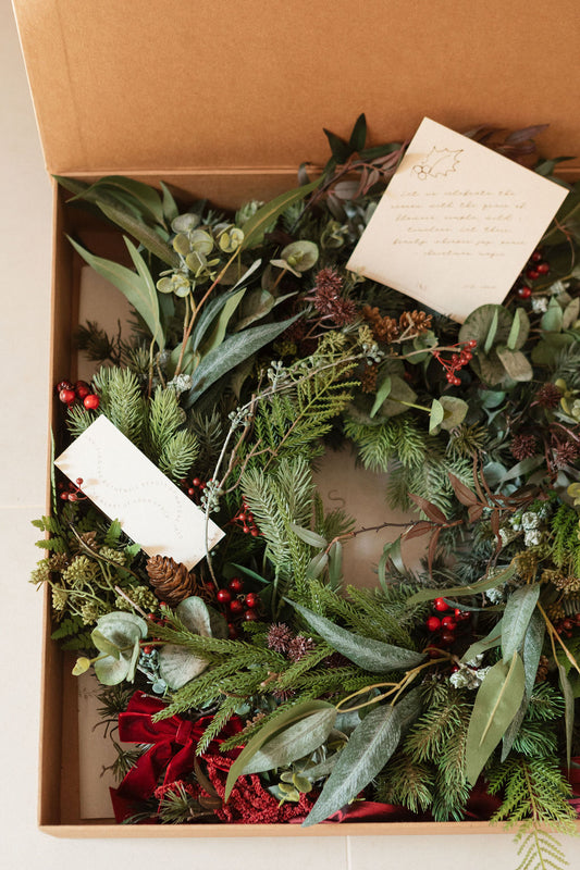 N O E L L A  Faux Wreath  - Christmas Collection