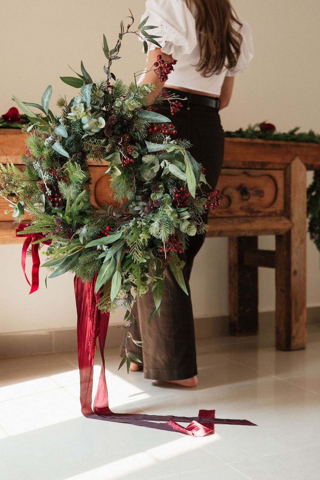 N O E L L A  Faux Wreath  - Christmas Collection